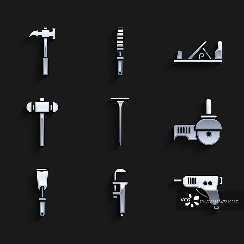 金属卡尺和刻度尺图片素材