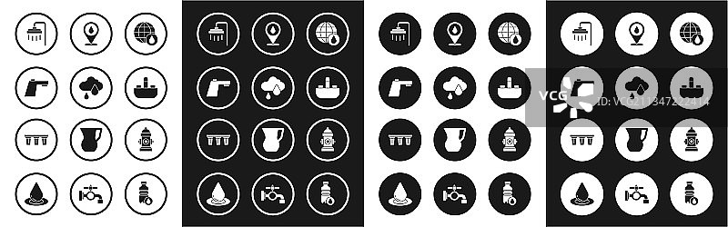 水滴云中的地球图片素材