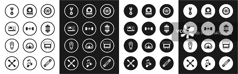 方向盘底盘汽车诊断图片素材