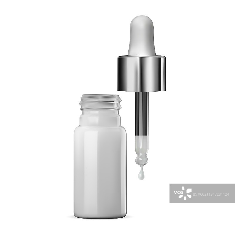 玻璃滴管瓶分离血清容器图片素材