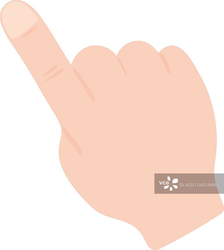 悬挂触摸手势图片素材