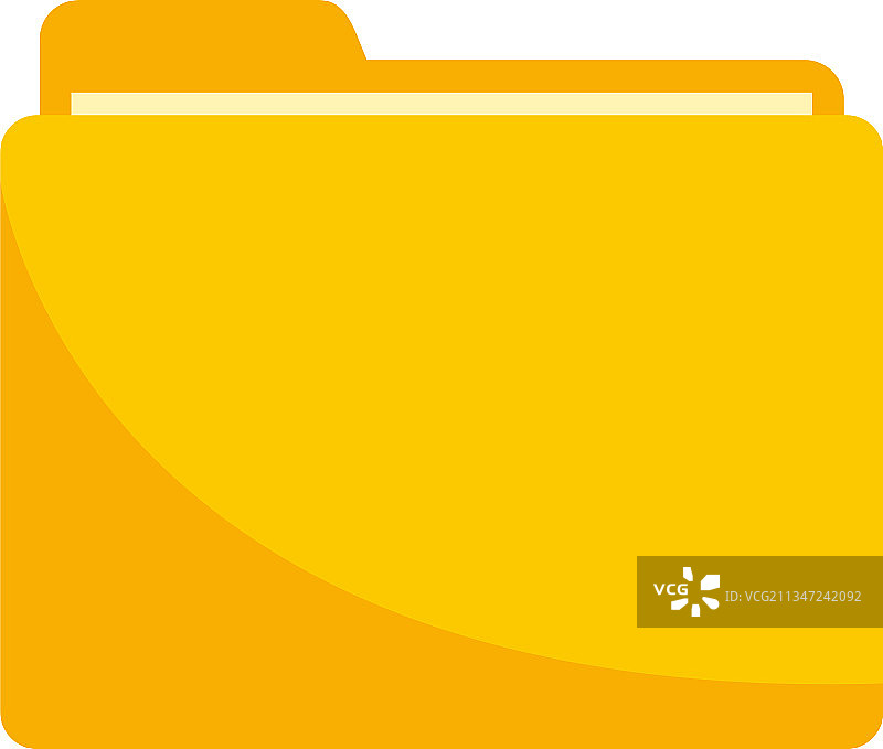 存储电脑文件夹图标平面隔离图片素材