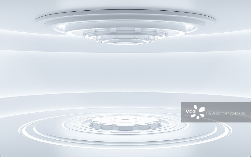 3D科技展台创意图图片素材