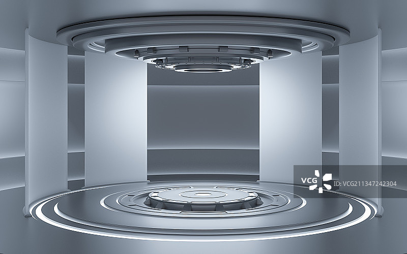 3D科技展台创意图图片素材