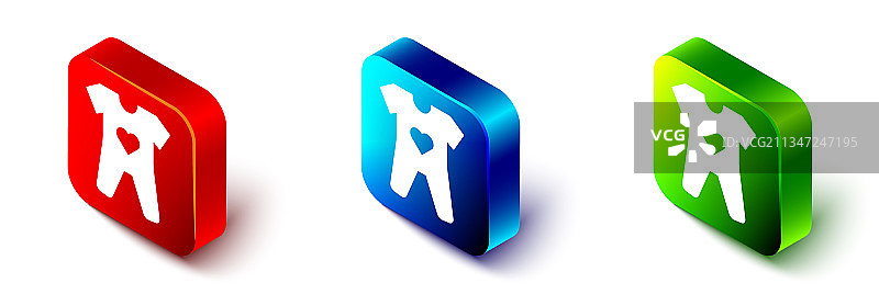 2.5D婴儿服装图标图片素材