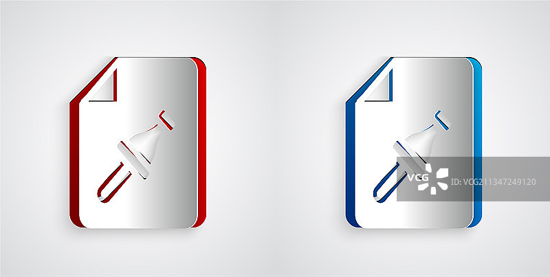 带图钉的剪纸便签图片素材