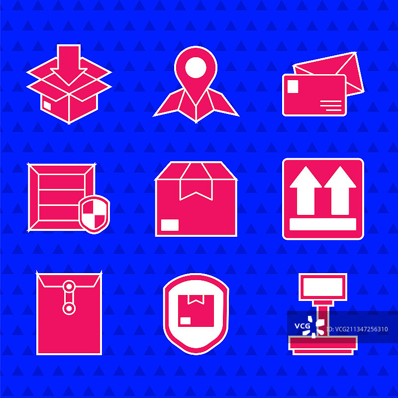 纸箱纸板箱快递包裹安全素材图片素材