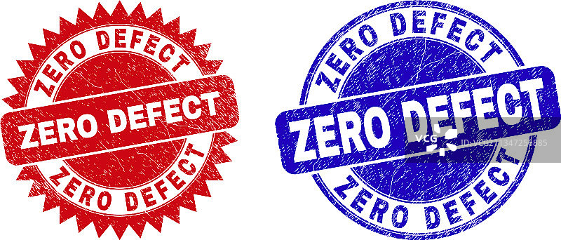 零缺陷圆形花结印章图片素材