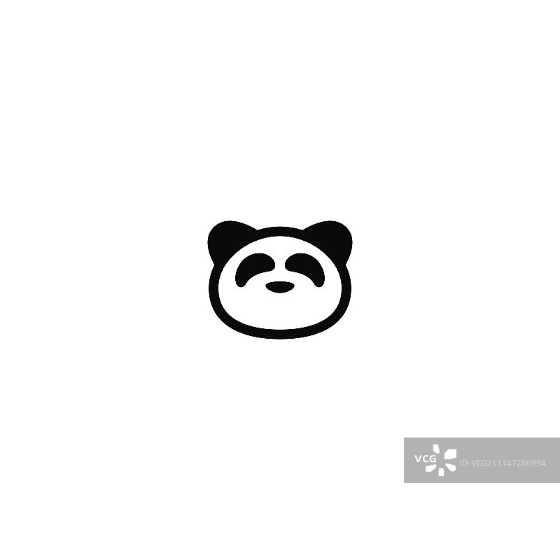 熊猫logo设计图片素材