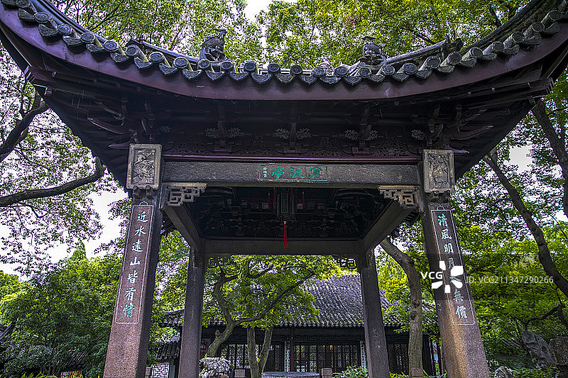 苏州园林——沧浪亭图片素材