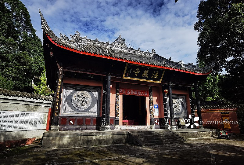 成都法藏寺图片素材