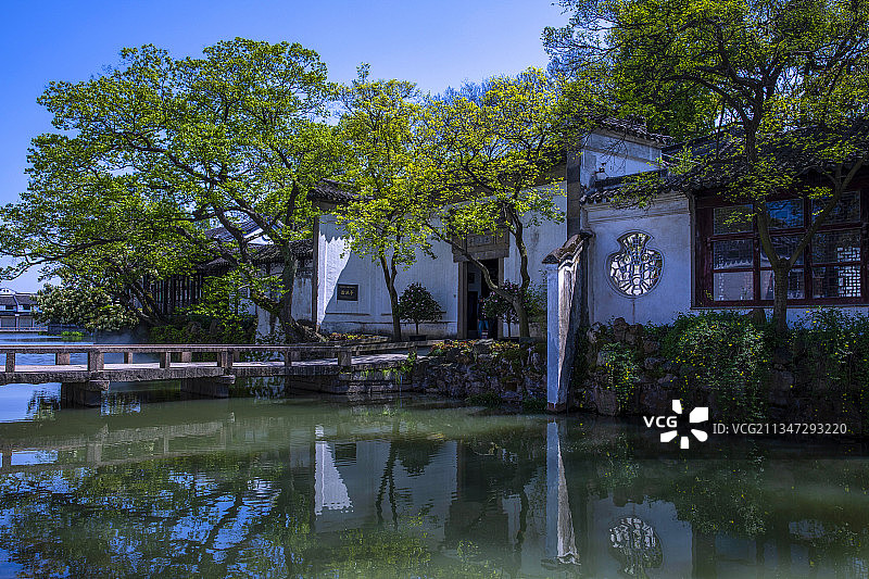 苏州园林——沧浪亭春色图片素材