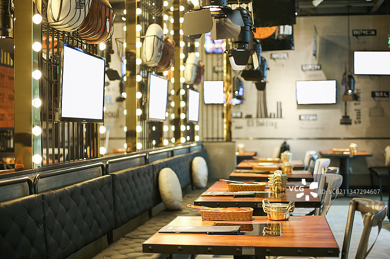 餐厅装修室内空间图片素材