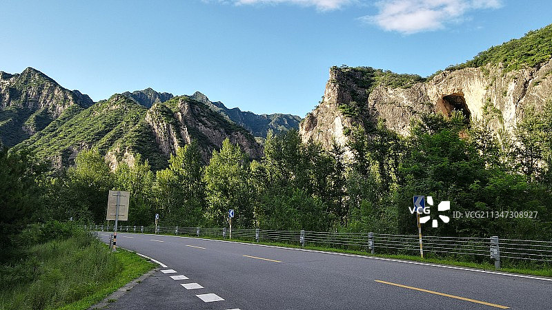 百里山水画廊图片素材