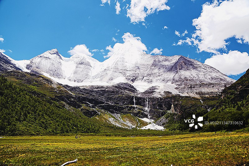 稻城亚丁图片素材