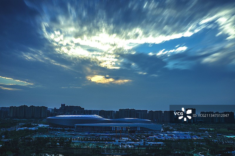 凤凰山体育公园图片素材