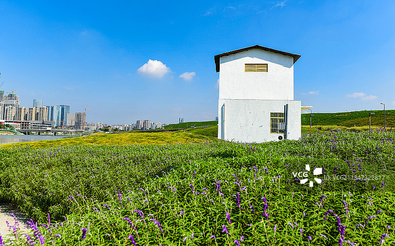 成都中和湿地公园图片素材