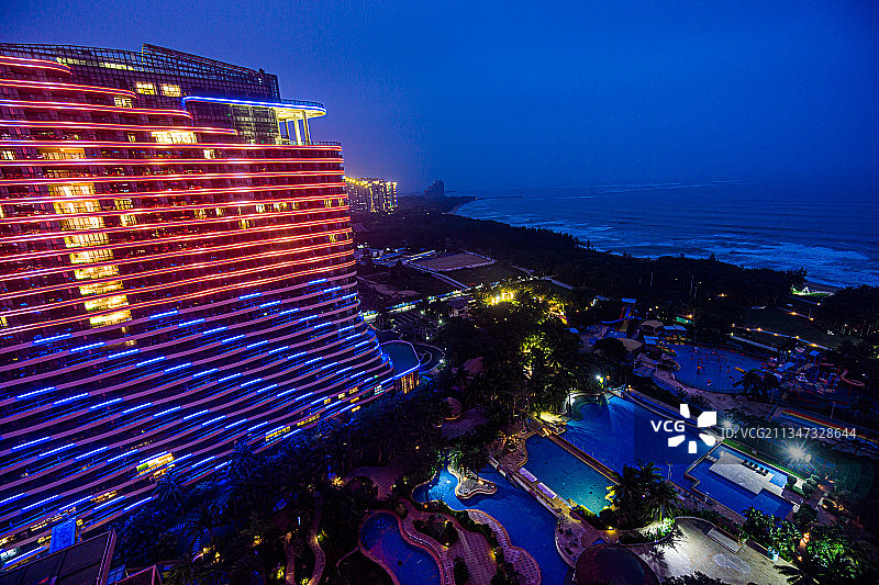 海南琼海度假小区图片素材