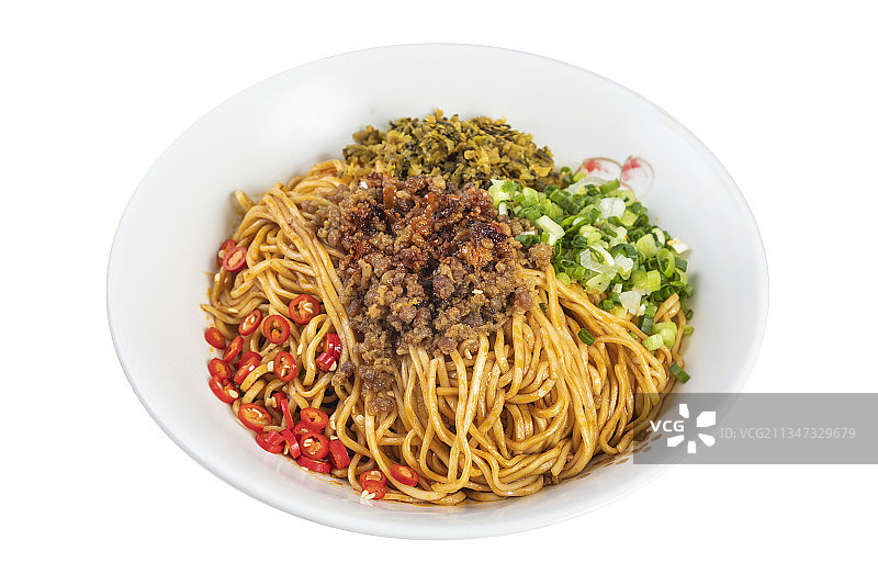 盘子里放着的汤面图片素材