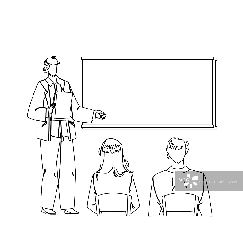 公司战略演讲工作者图片素材