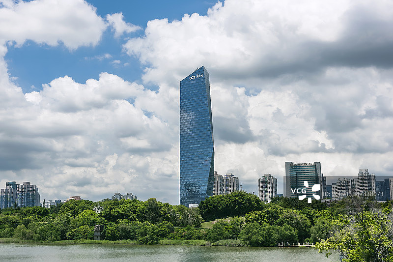 深圳华侨城大厦图片素材