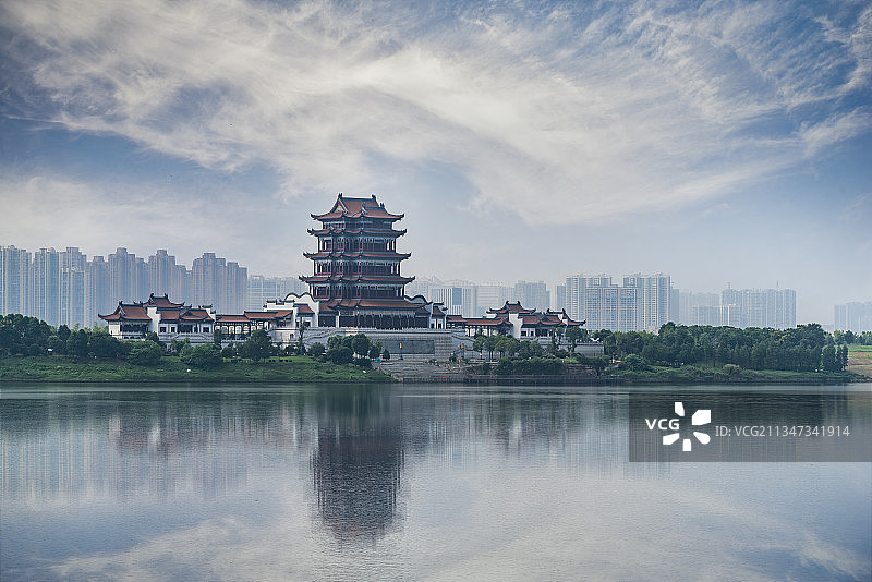 湘潭万楼图片素材