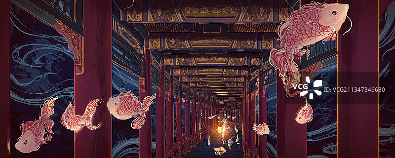 国风 拾图片素材