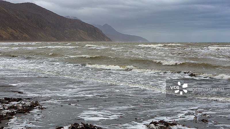 俄罗斯海天一色风光图片素材