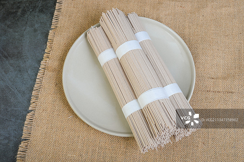 荞麦挂面图片素材