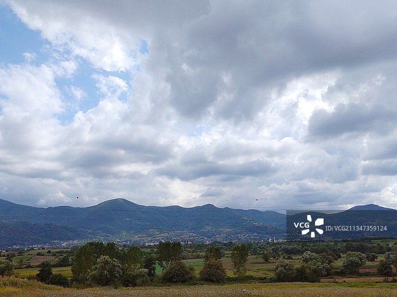 土耳其的田野风光图片素材