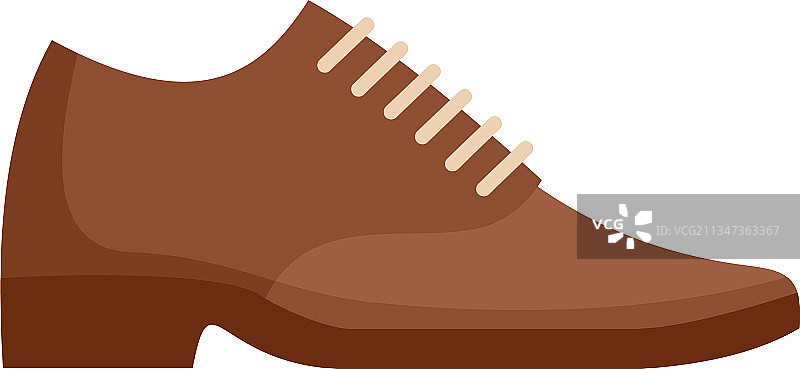 男鞋维修扁平图标图片素材