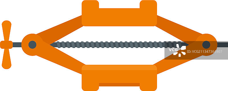 千斤顶图标，扁平设计图片素材