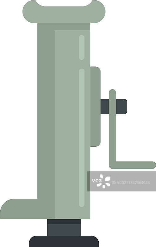 液压手柄千斤顶图标（扁平风格）图片素材