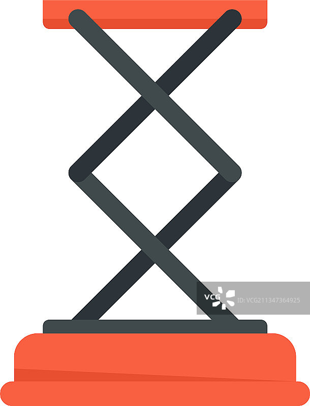 千斤顶支架扁平图标图片素材