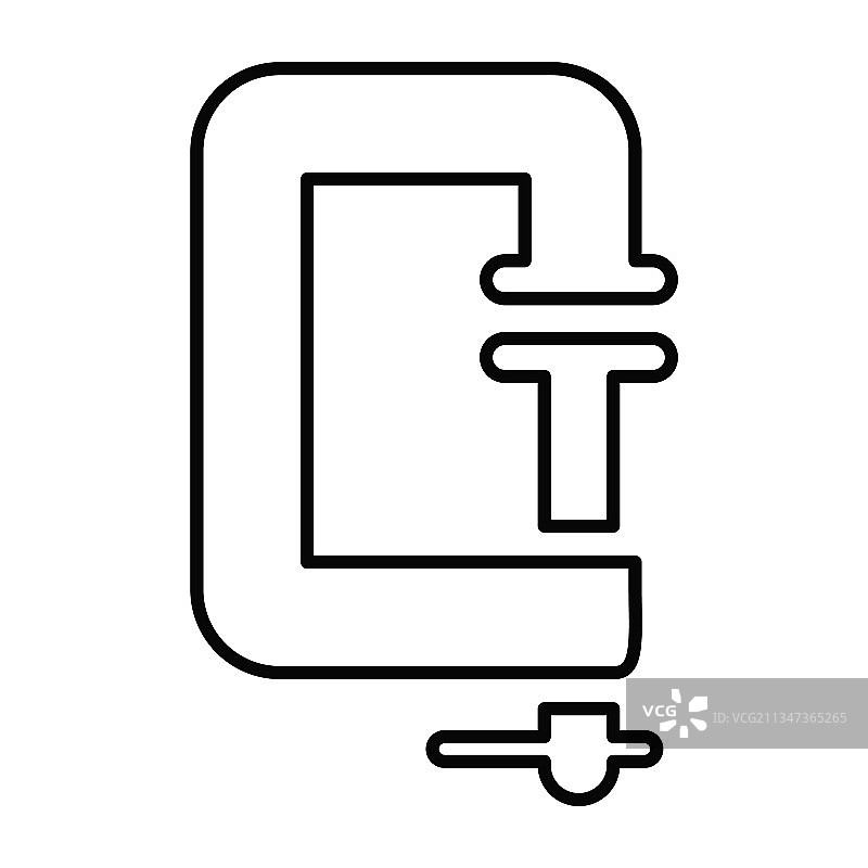 夹钳图标图片素材