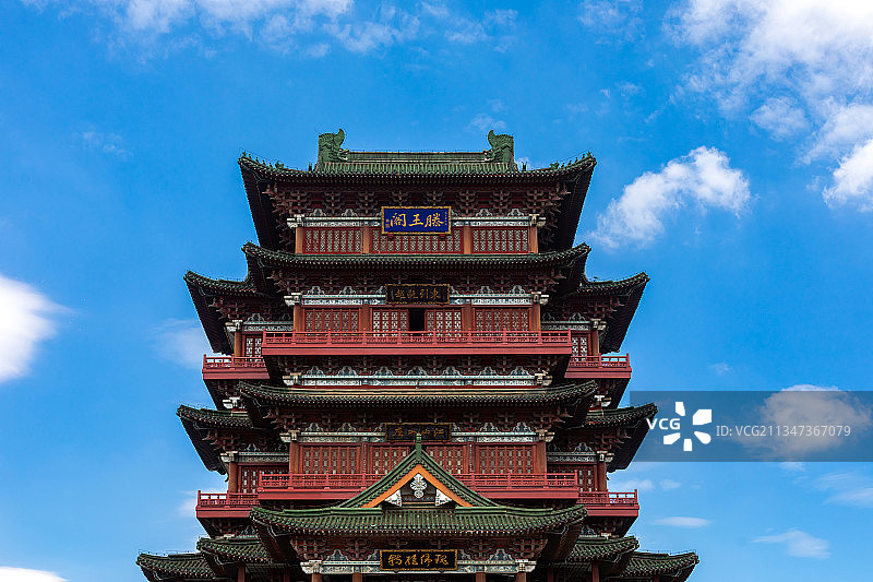 江西南昌滕王阁图片素材