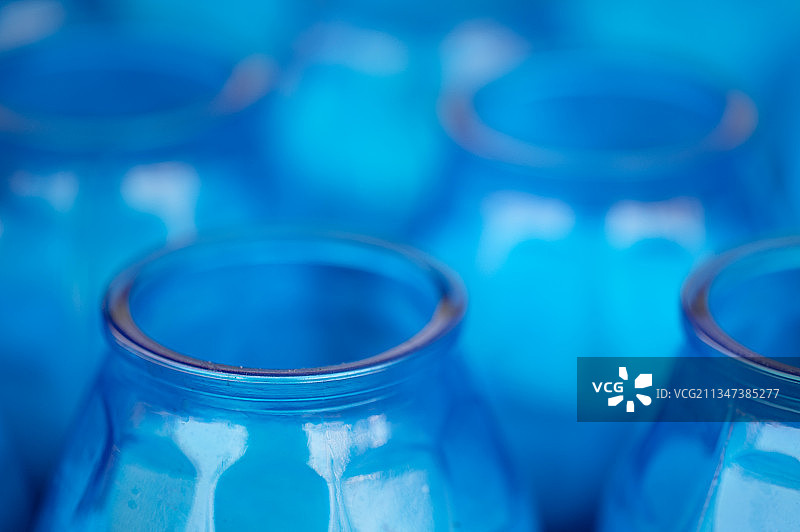 玻璃瓶特写，荷兰戈斯图片素材