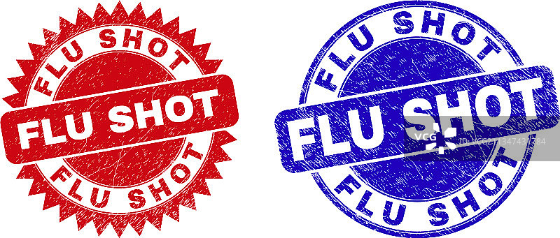 流感疫苗和海豹图片素材