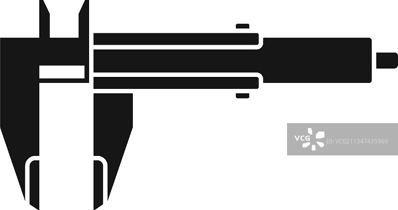 卡尺测量图标图片素材