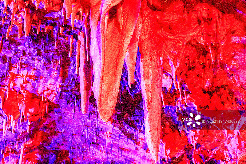 河北保定涞水野三坡景区：鱼谷洞（鱼谷洞泉）图片素材