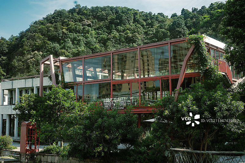 温州山根音乐艺术小村图片素材