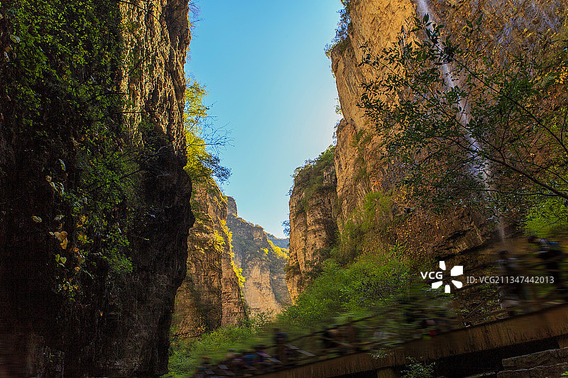 河北保定涞水野三坡景区：百里峡图片素材