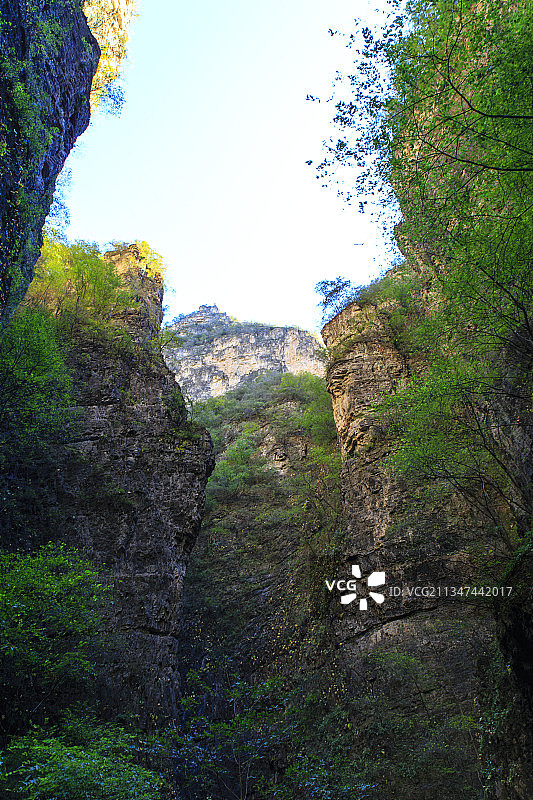 河北保定涞水野三坡景区：百里峡图片素材