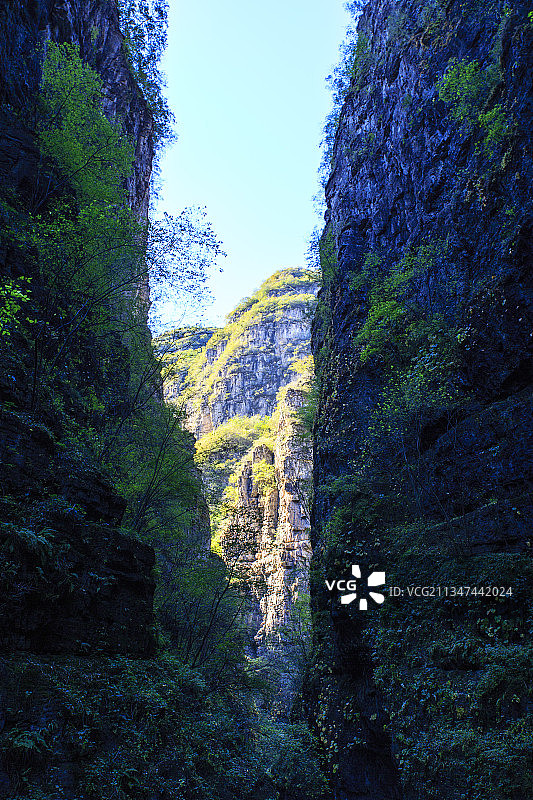 河北保定涞水野三坡景区：百里峡图片素材