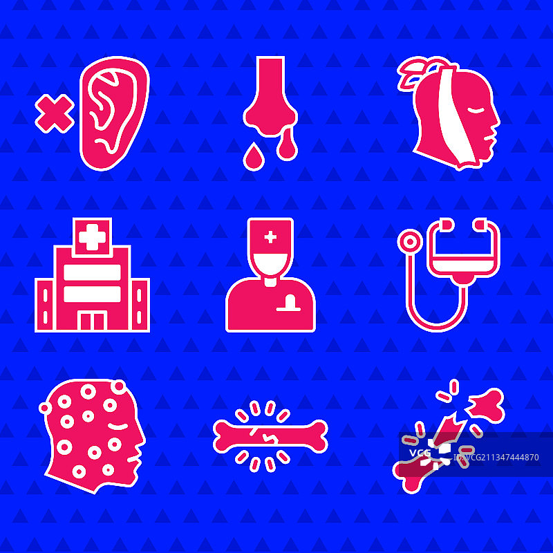 男医生、骨骼疼痛和人类骨折图片素材