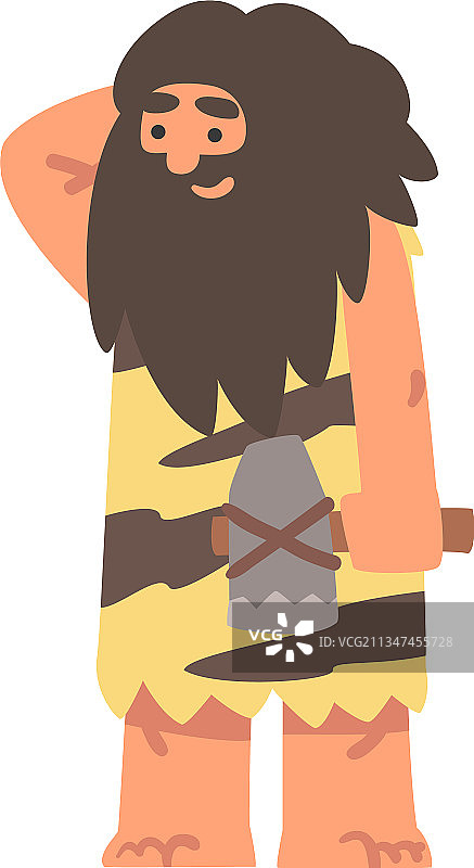 石器时代的原始人角色图片素材