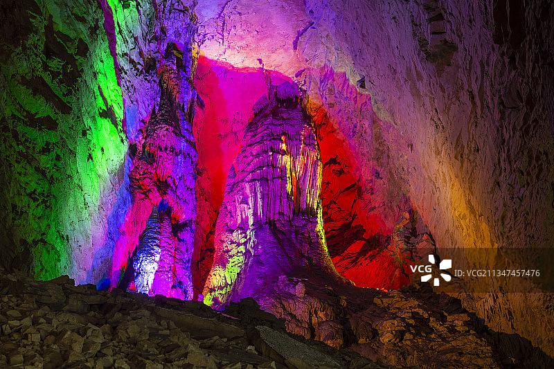 张家界黄龙洞图片素材