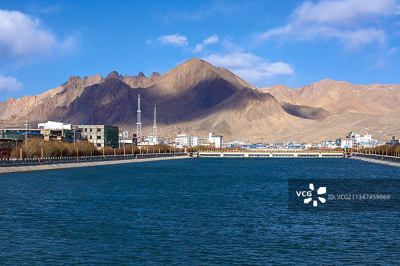 阿里象泉河图片素材