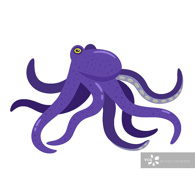 可爱简约紫色卡通图片素材