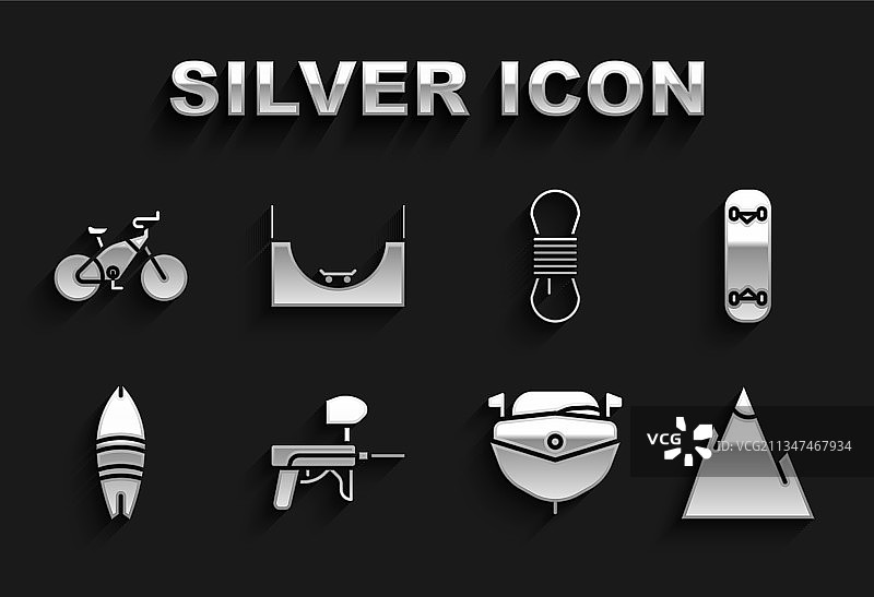 彩弹枪滑板特技山地套装图片素材